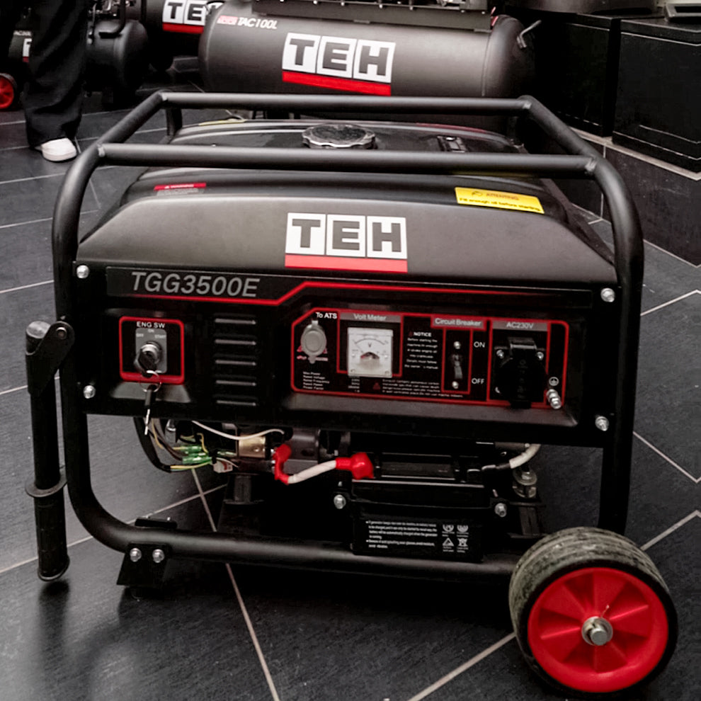 Generador a Gasolina 3.0 kW  Partida Eléctrica Conexión ATS TEHTOOLS