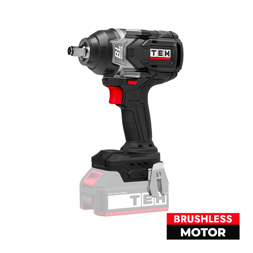 Llave de Impacto Inalámbrica 20V 850NM TEHTOOLS